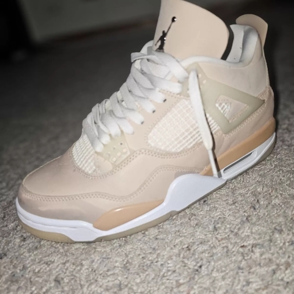 Air Jordan Sneakers in Cream and White - Picture 7 of 8